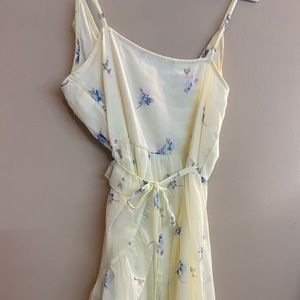 ABERCROMBIE AND FITCH SPRING WEDDING FLORAL LACE MINI DRESS